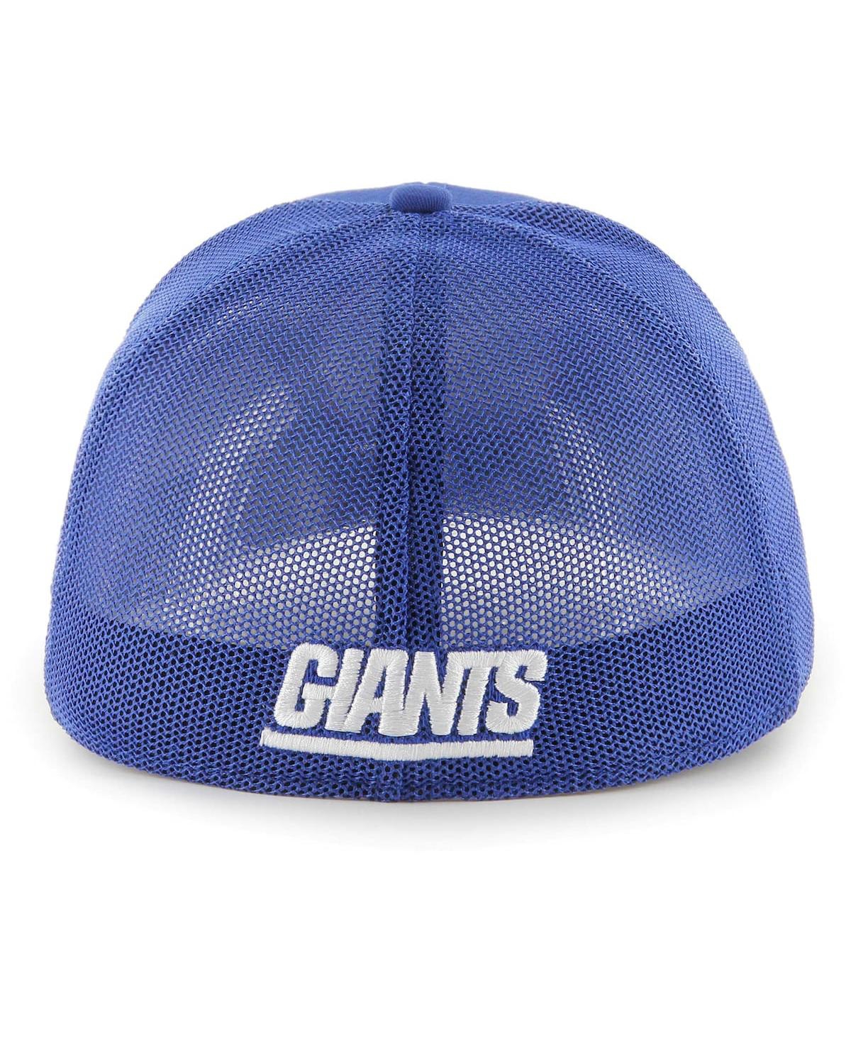 Shop 47 Brand Men's ' Royal New York Giants Unveil Flex Hat
