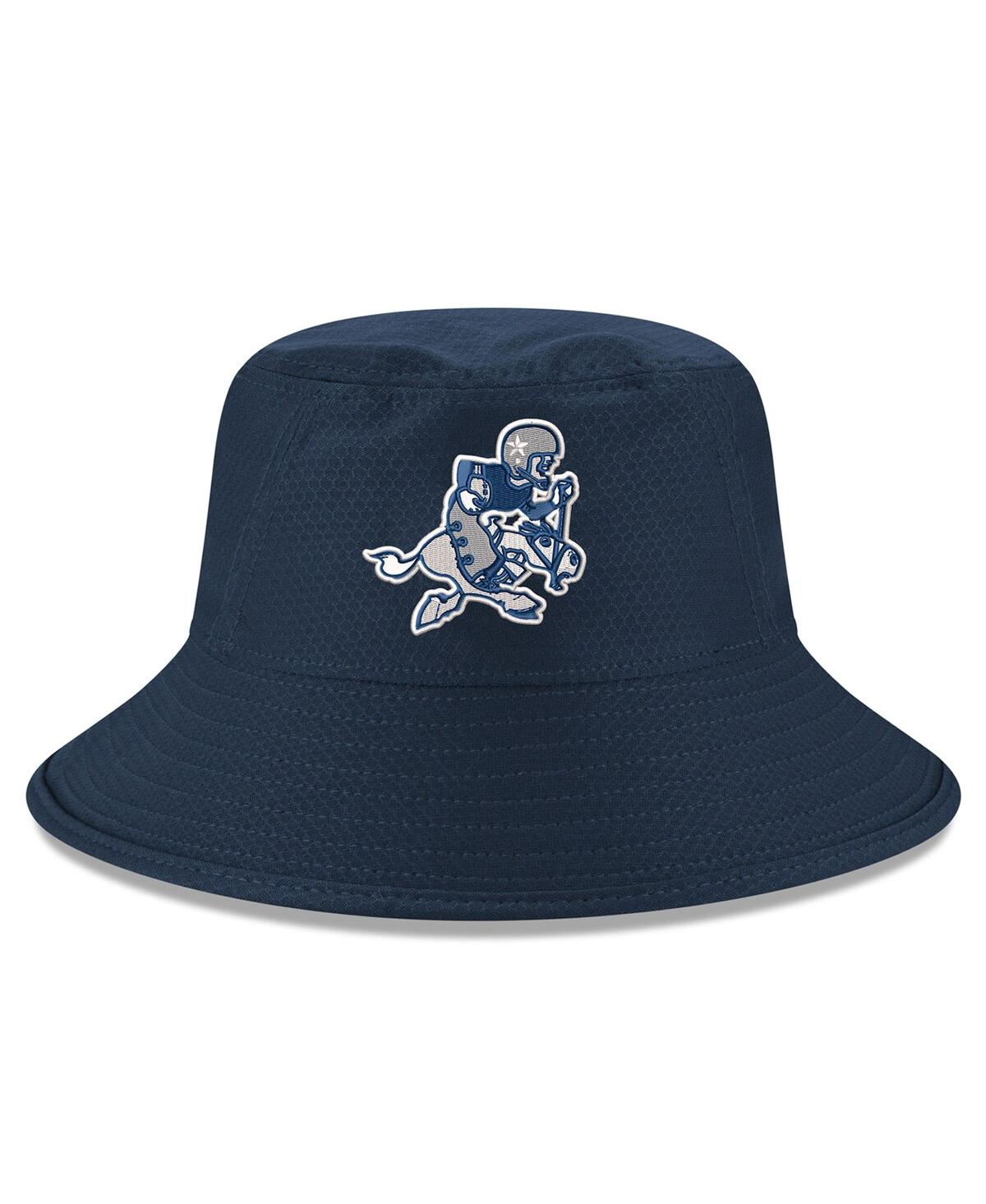 New Era Men's  Navy Dallas Cowboys Main Bucket Hat