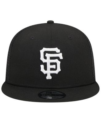 Men's Black San Francisco Giants Trucker 9FIFTY Snapback Hat