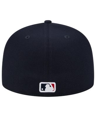 Men's Navy Atlanta Braves 2021 World Series Team Color 59FIFTY Fitted Hat