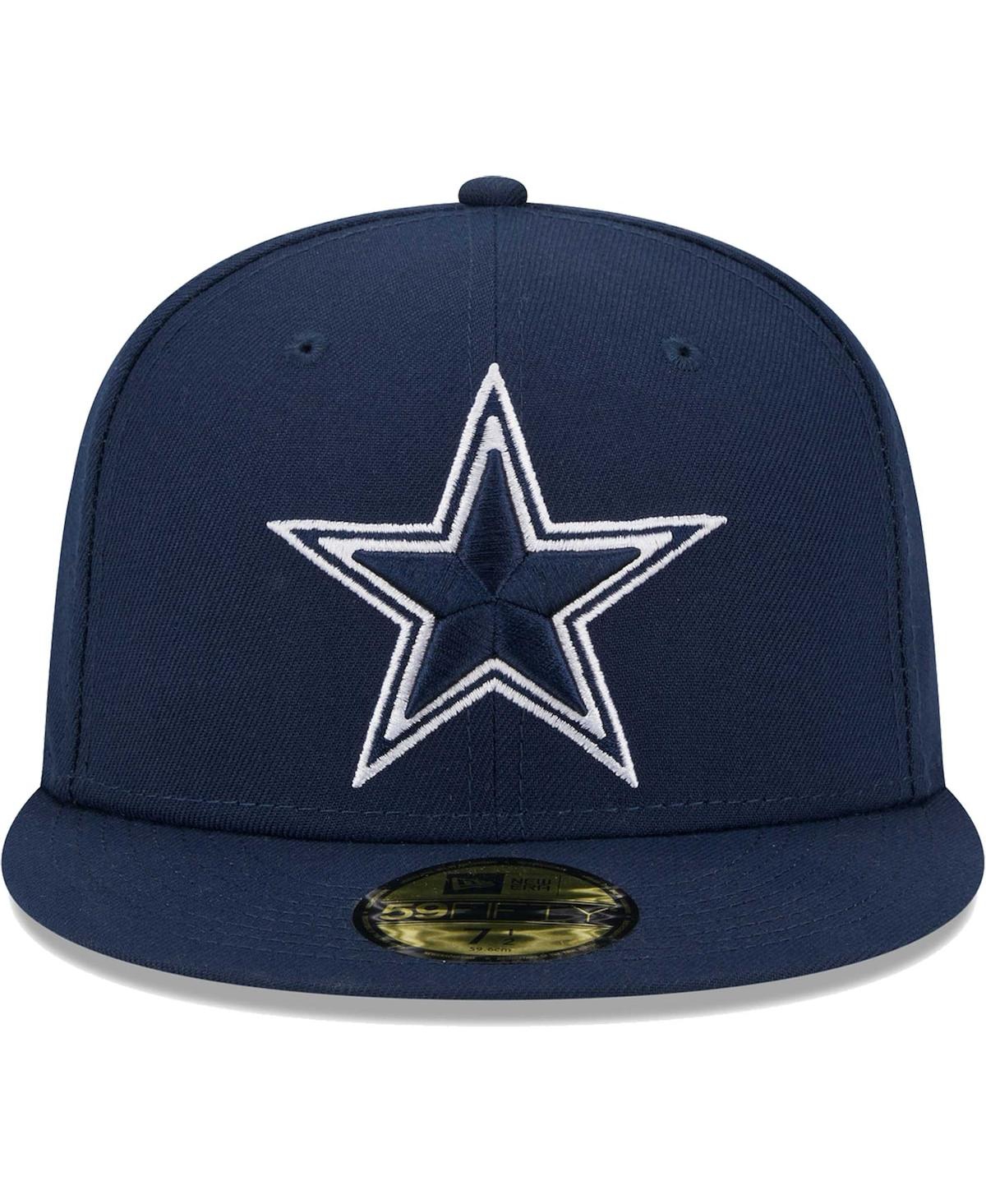 Men's New EraDallas Cowboys Main 59FIFTY Fitted Hat - Navy