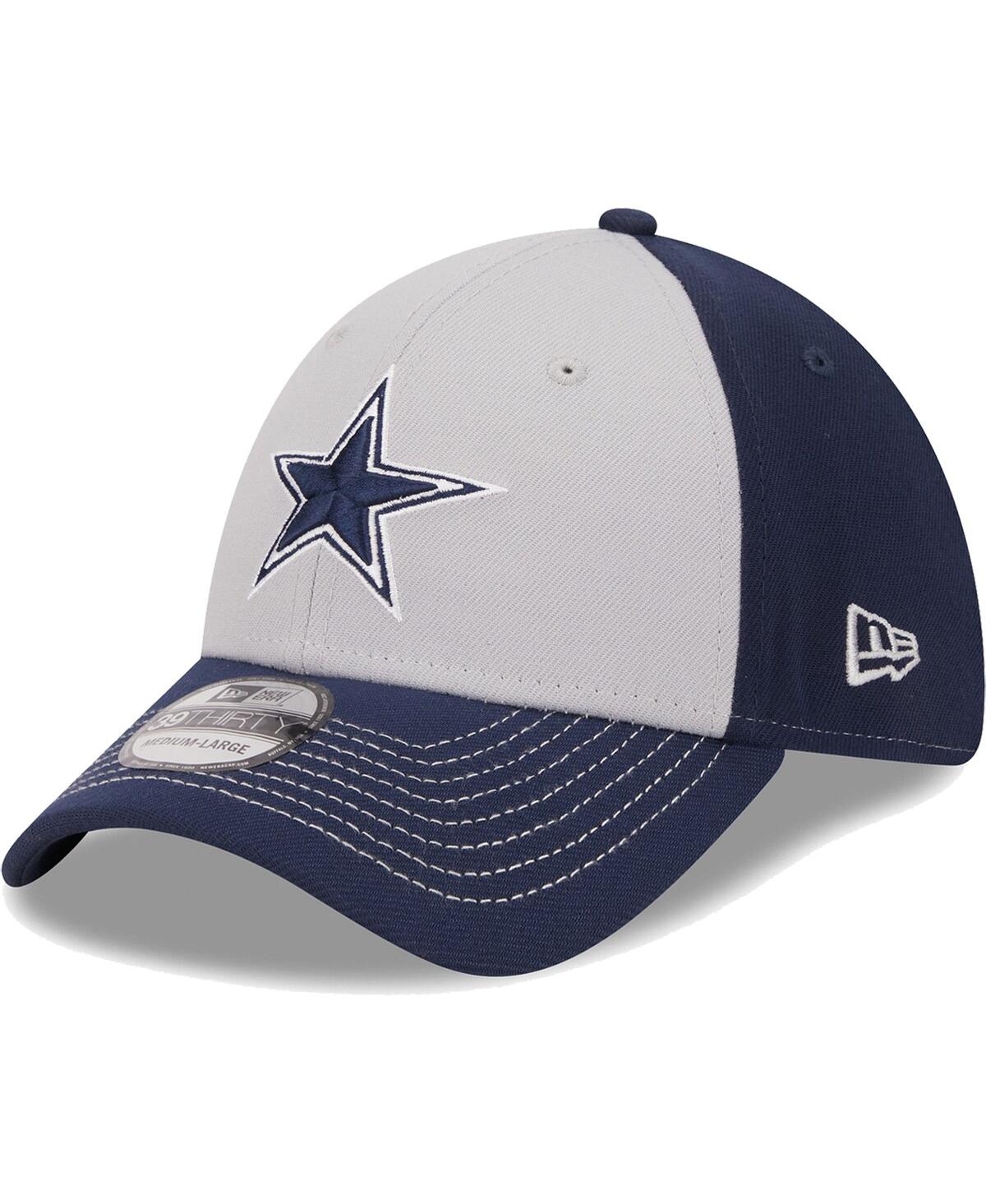 Men's New EraDallas Cowboys Main 39THIRTY Flex Hat - Gray