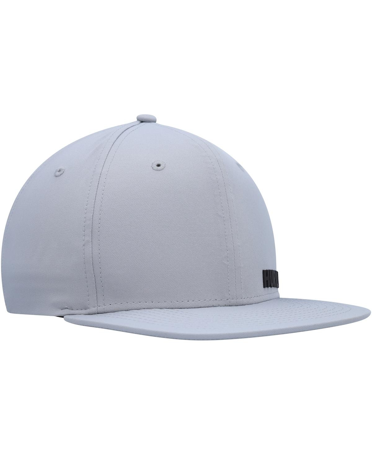 Shop Hurley Men's  Gray Phantom Ridge Zipperback Adjustable Hat