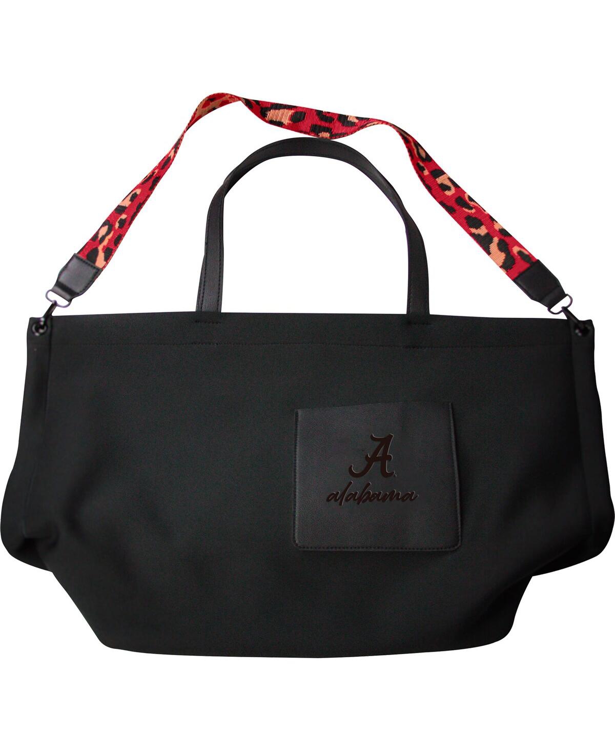 Logo Brands Women's Alabama Crimson Tide Tote Bag In Black