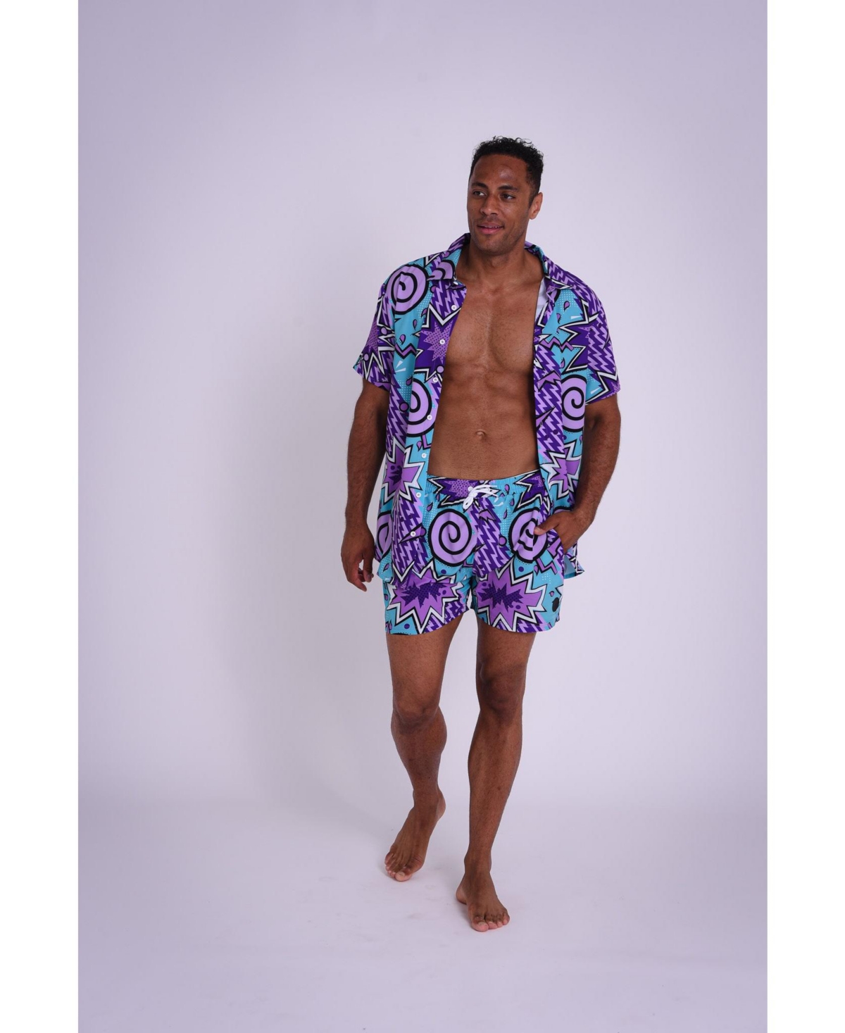 Oosc Men's Fresh Prince Short Sleeve Shirt