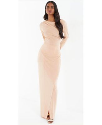 Macy's long sleeve fashion maxi dresses