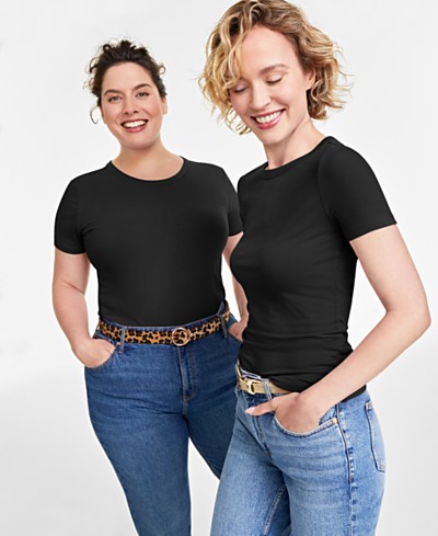 Lucky Brand Plus Size Paisley-Print T-Shirt - Macy's
