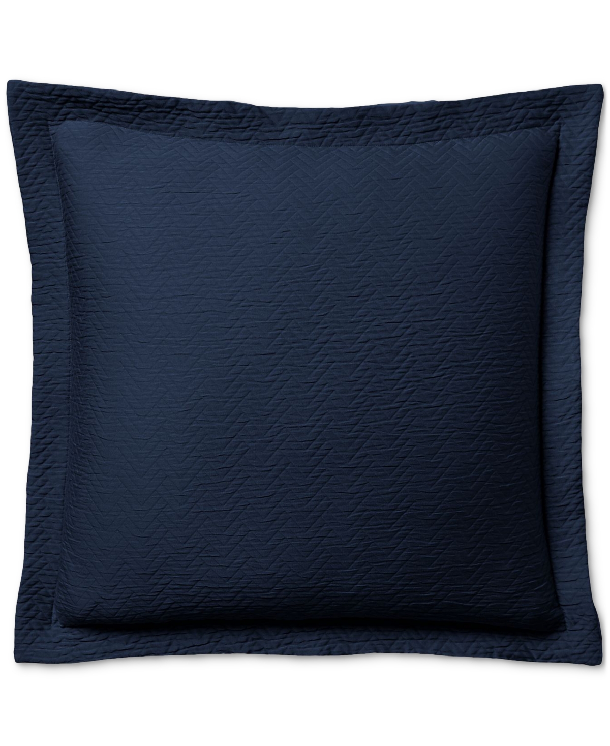 Ralph Lauren Kaia Matelasse Euro Sham In Navy