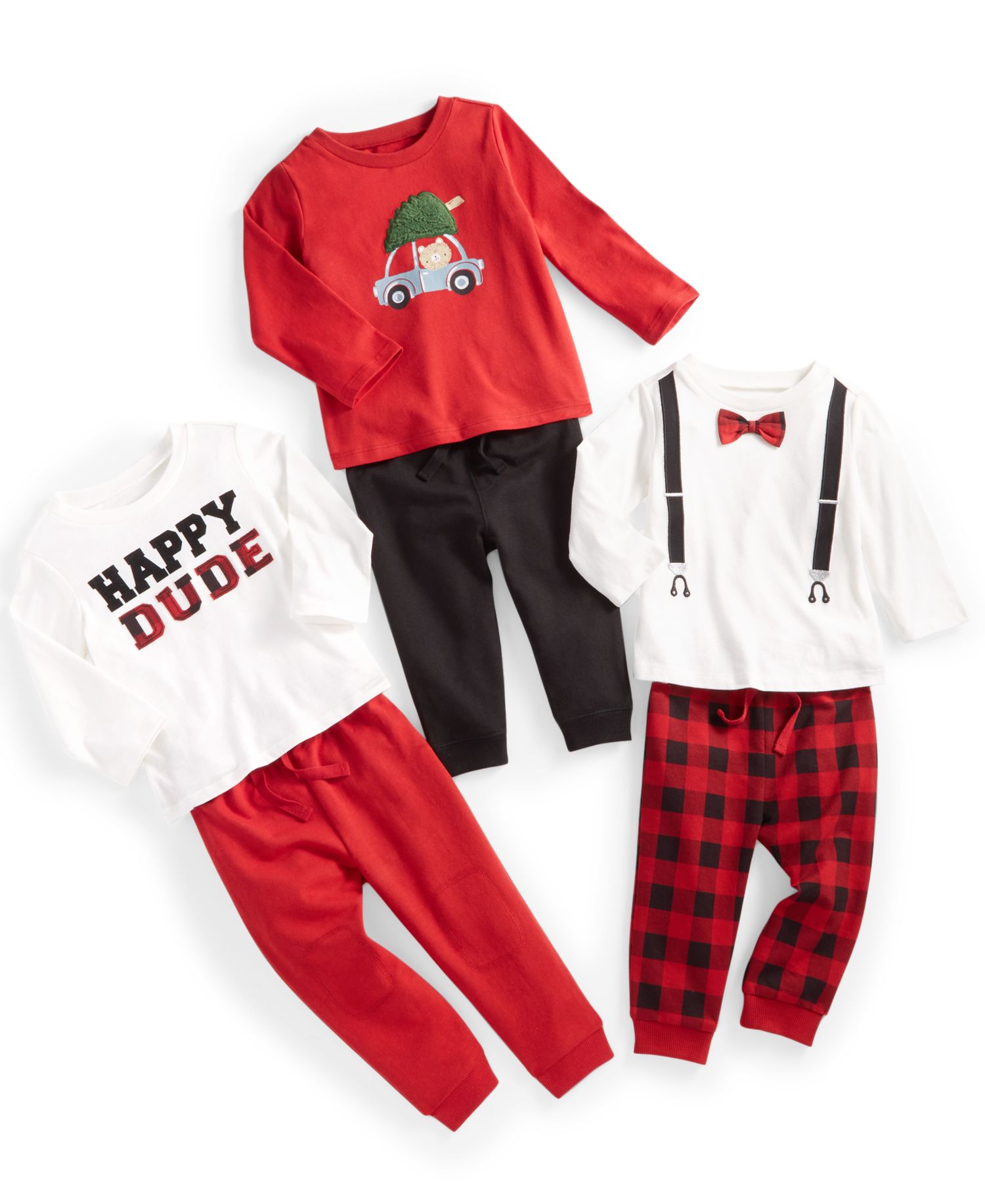 Baby Boys' 3M-24M Mix and Match Pull On Jogger Pants