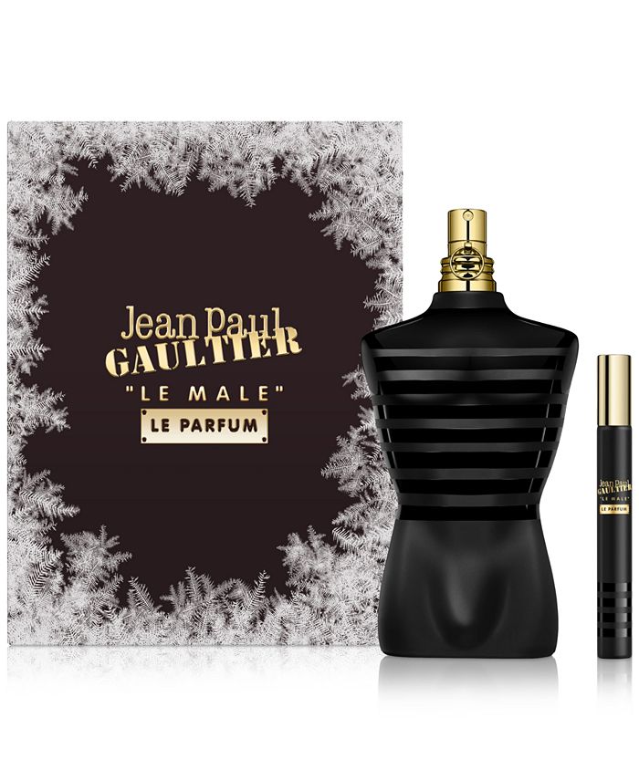 Jean Paul Gaultier Le Male Le Parfum Intense 2 Pcs Set For Men: 6.8 Eau De  Parfum Intense Spray + 0.34 Eau De Parfum Intense Travel Spray