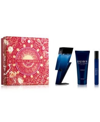 Carolina Herrera - Men's 3-Pc. Bad Boy Cobalt Eau de Parfum Gift Set