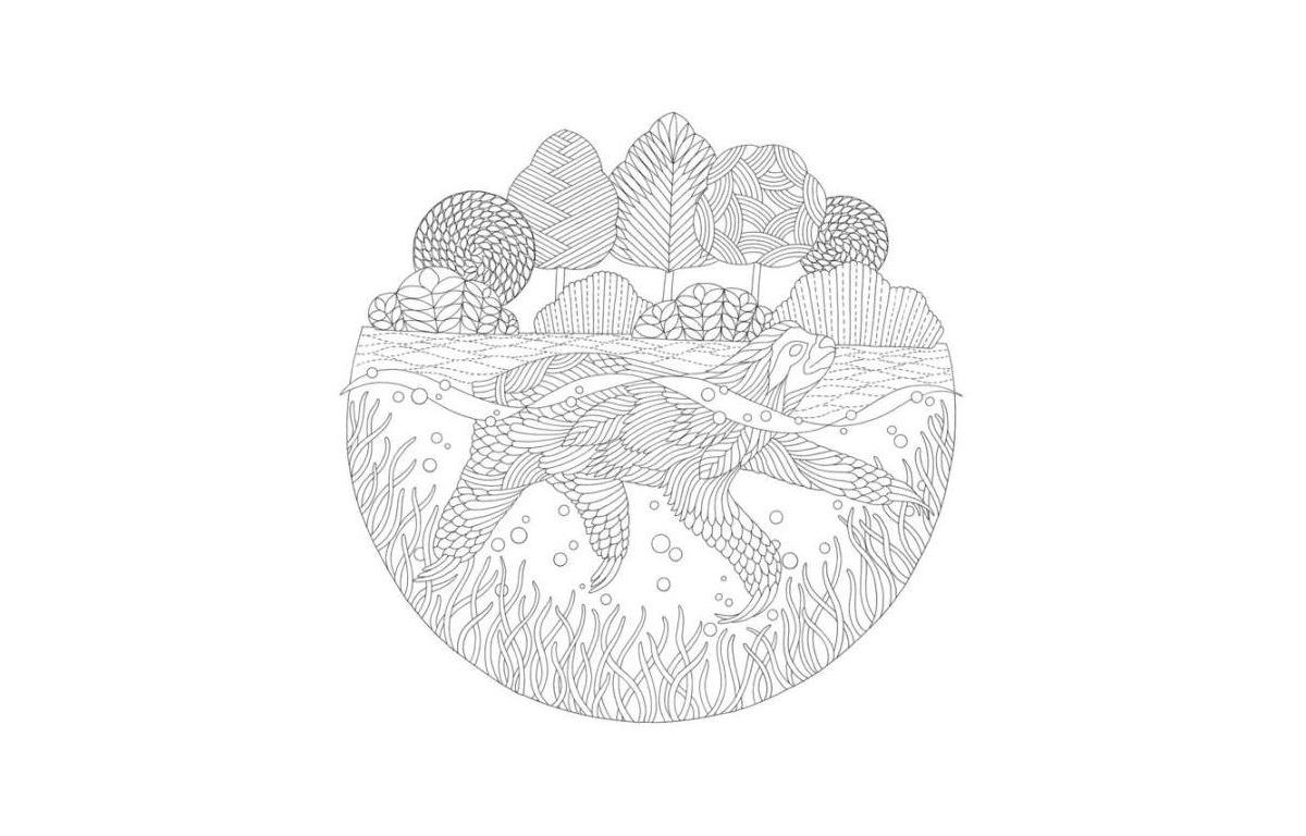 Millie Marotta's Island Escape- A Coloring Adventure by Millie Marotta