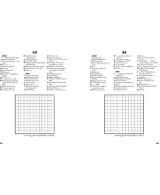 Barnes & Noble Puzzlewright Guide to Diagramless Crosswords- Over 50 puzzles with solving tips and extra hints for beginners by Alex Eaton-Salners