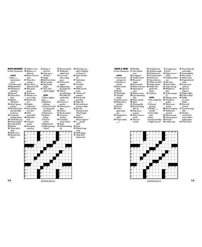 Barnes Noble Easy as Pie Crosswords Totally Easy by Stanley Newman
