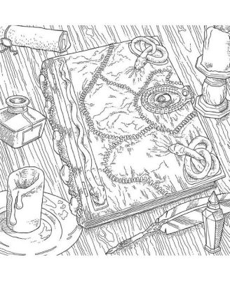 Just a Bunch of Hocus Pocus- An Unofficial Coloring Book for Fans of the Halloween Classic by Valentin Ramon