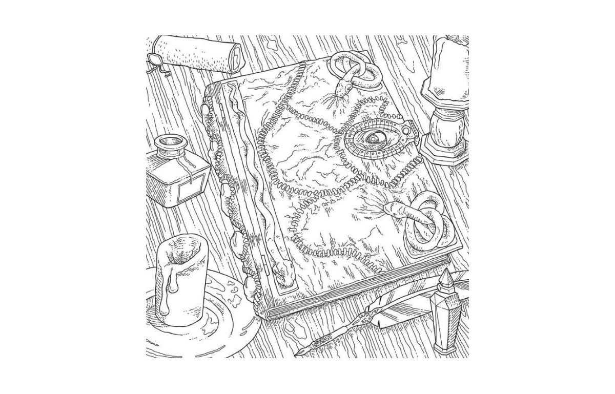 Just a Bunch of Hocus Pocus- An Unofficial Coloring Book for Fans of the Halloween Classic by Valentin Ramon