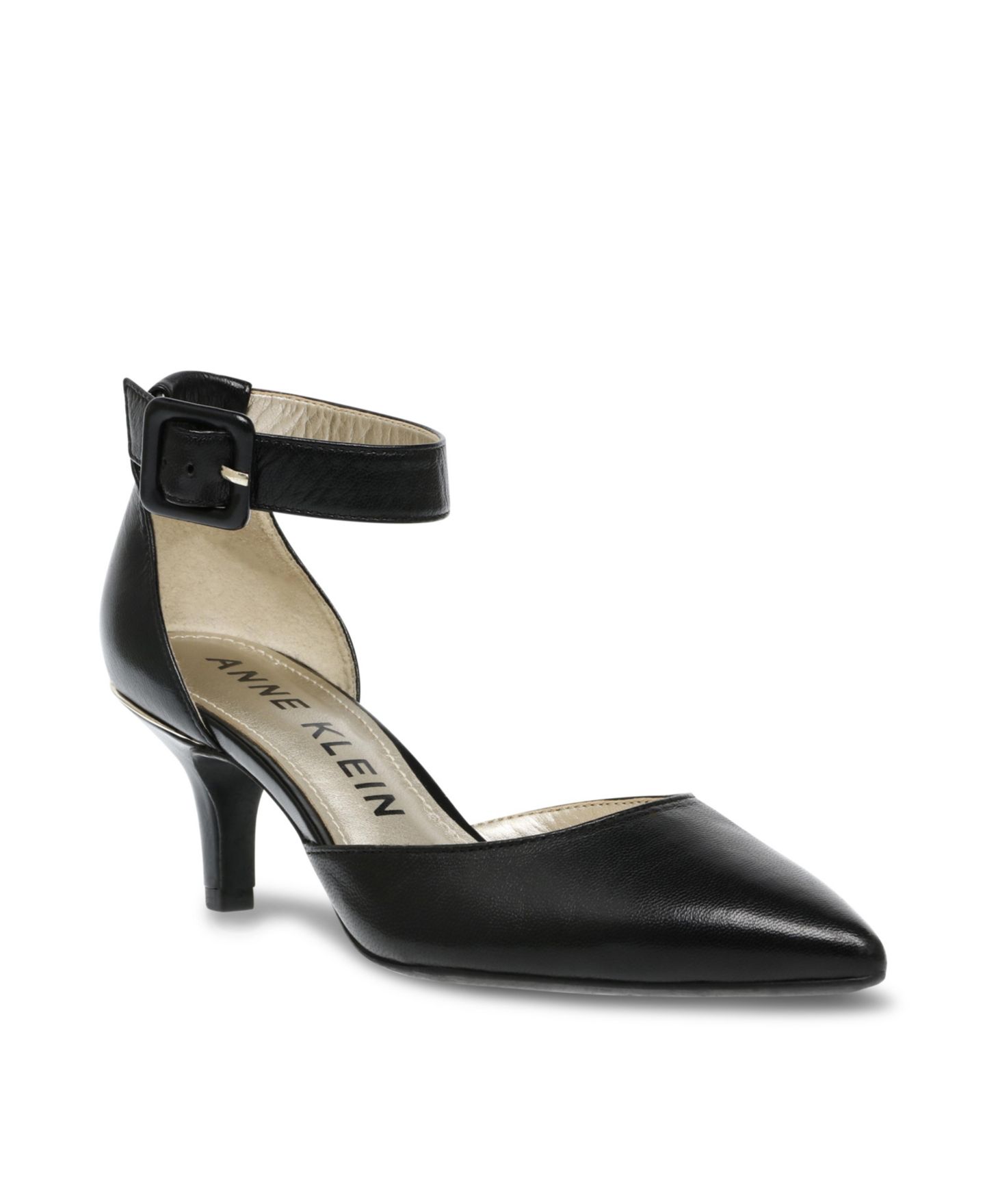 Женские туфли Anne Klein Fabulist Pointed Toe Pumps, цвет: Чёрный — фото 1