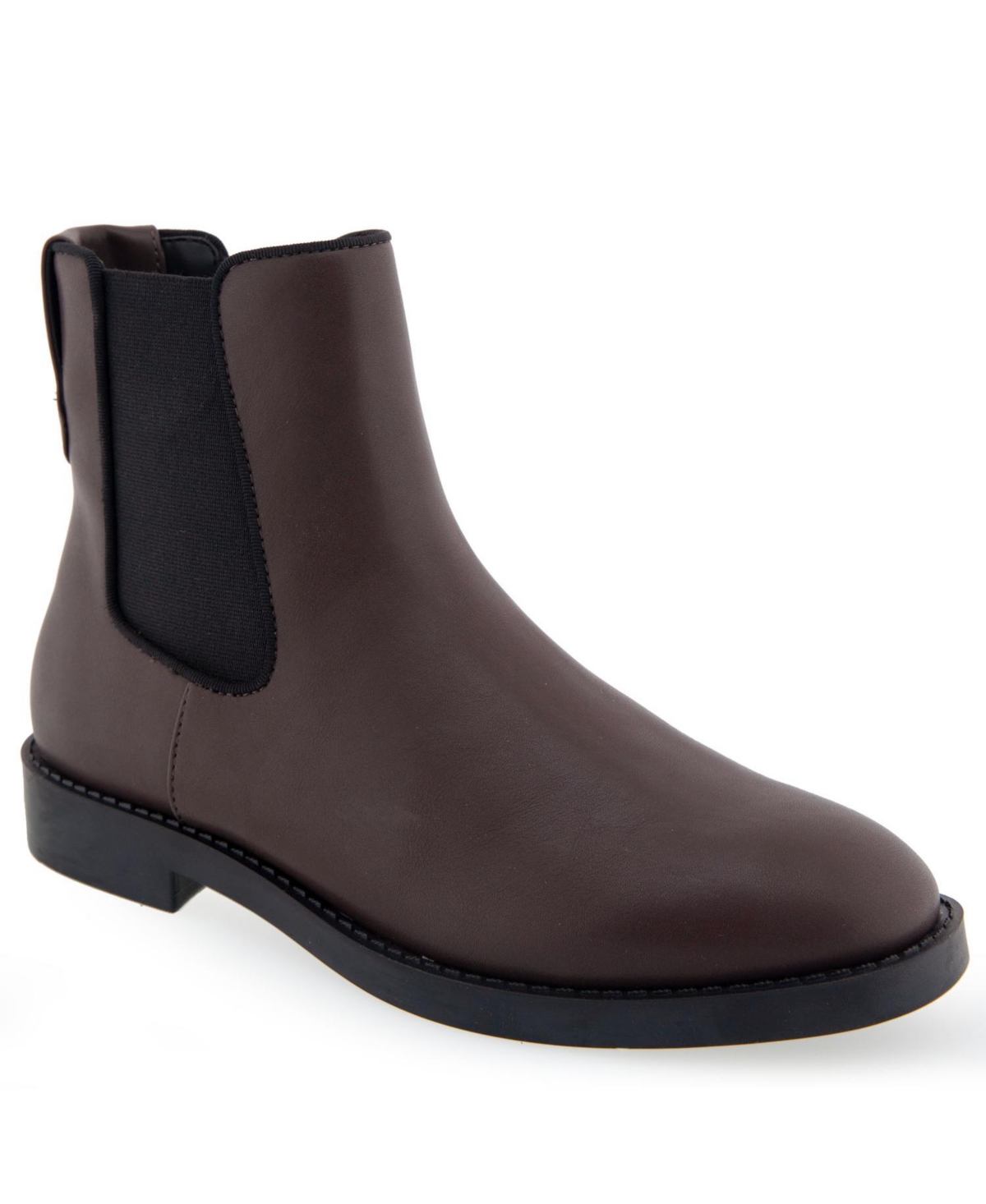 Shop Aerosoles Tropea Boot-ankle Boot In Java Polyurethane Leather