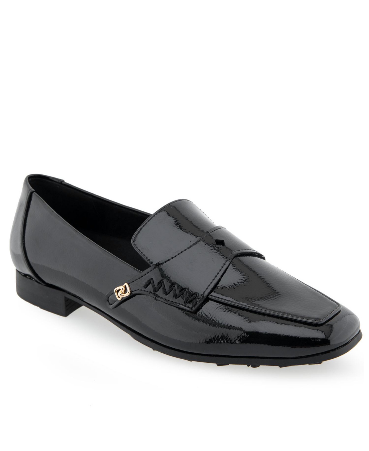Praia Tailored-Loafer - Quiet Shade Patent Polyurethane -Faux Le