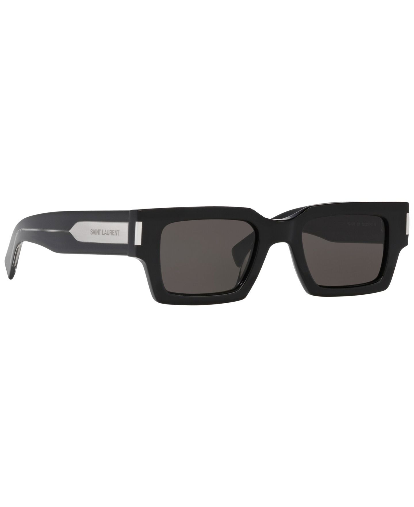 Солнцезащитные очки Saint Laurent Unisex Sunglasses, SL 572, цвет: Чёрный — фото 2