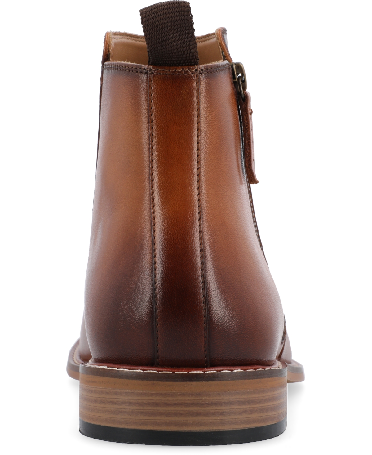 Thomas & Vine Men's Rami Tru Comfort Foam Plain Toe Zip Boots