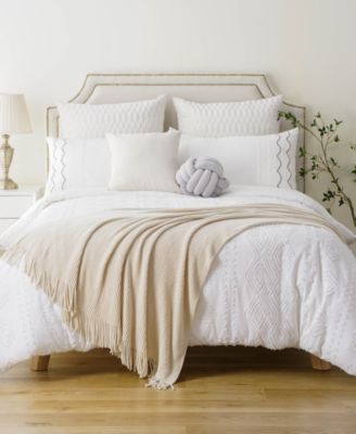 Classic Textured Ribbed Knit Throw, 50" x 60"