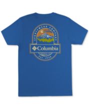 Lids Michigan Wolverines Columbia Super Slack Tide Button-Up Shirt