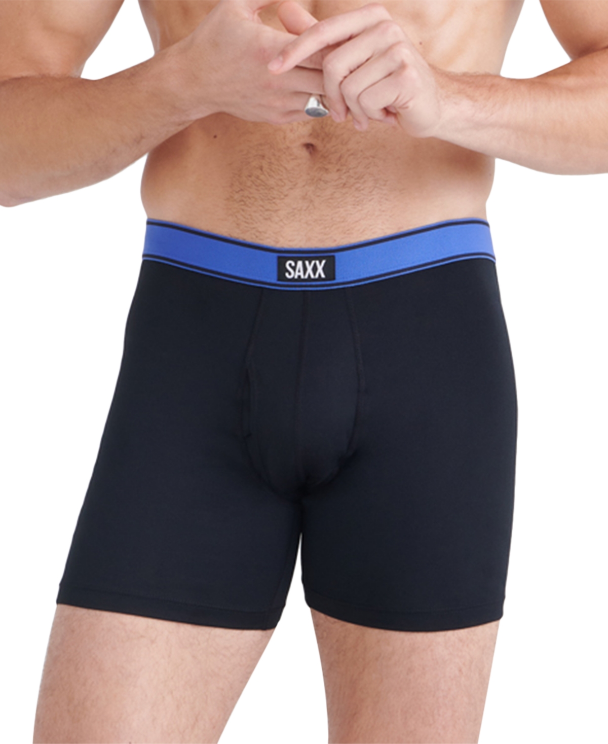 Shop Saxx Men's Daytripper Relaxed Fit Boxer Briefs – 3pk In Black,grey,navy
