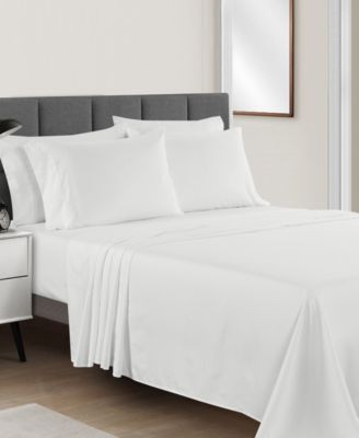 Microfiber Easy Care Solid 3-Pc. Sheet Set, Twin