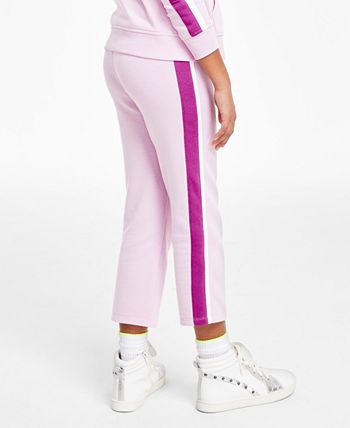 Big Girls Colorblocked Fleece Sweatpants, Created for Macy's