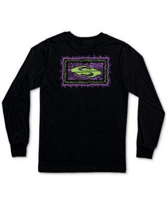 Quiksilver - Big Boys Taking Roots Cotton Long-Sleeve Graphic T-Shirt