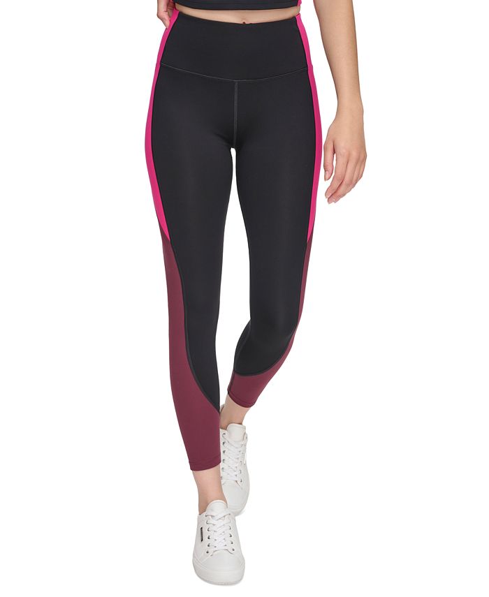 Tommy Hilfiger Women's Colorblocked High Rise Leggings - Macy's