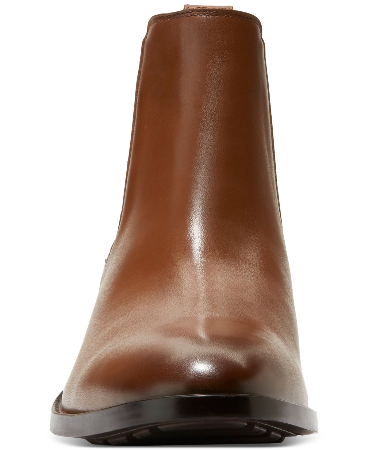 Cole Haan Men's Hawthorne Leather Pull-On Chelsea Boots -/ Dark Chocolate Wr
