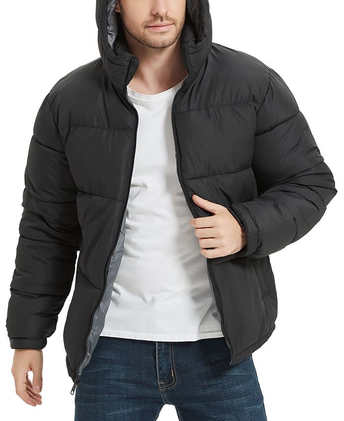 Hawke & Co. Men's Rail Quilted Zip-Front Puffer Jacket - Macy's