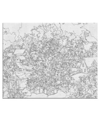 Christmas Tree Paint by Number