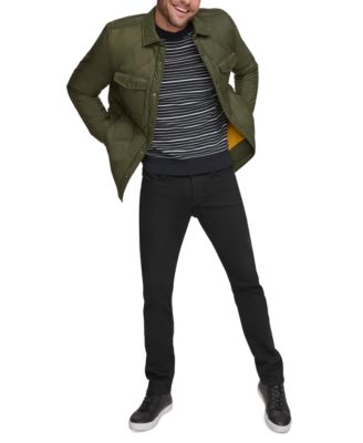 Men's Onion Quilted Shirt Jacket