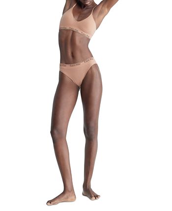 Calvin Klein Women's Pure Seamless Bikini-Panty, Temper, M at  Women's  Clothing store