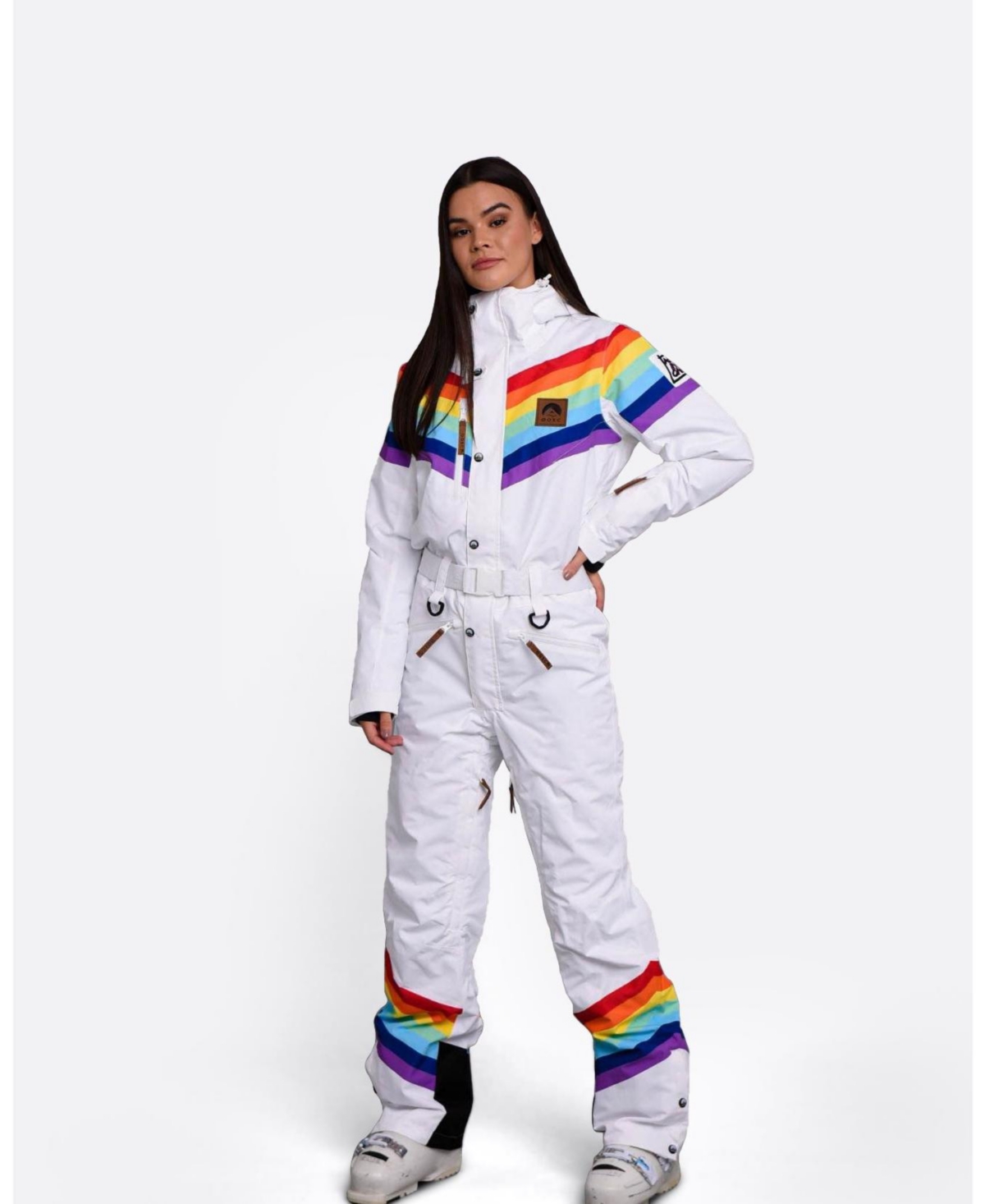 Women's Rainbow Road Ski Suit - Multi