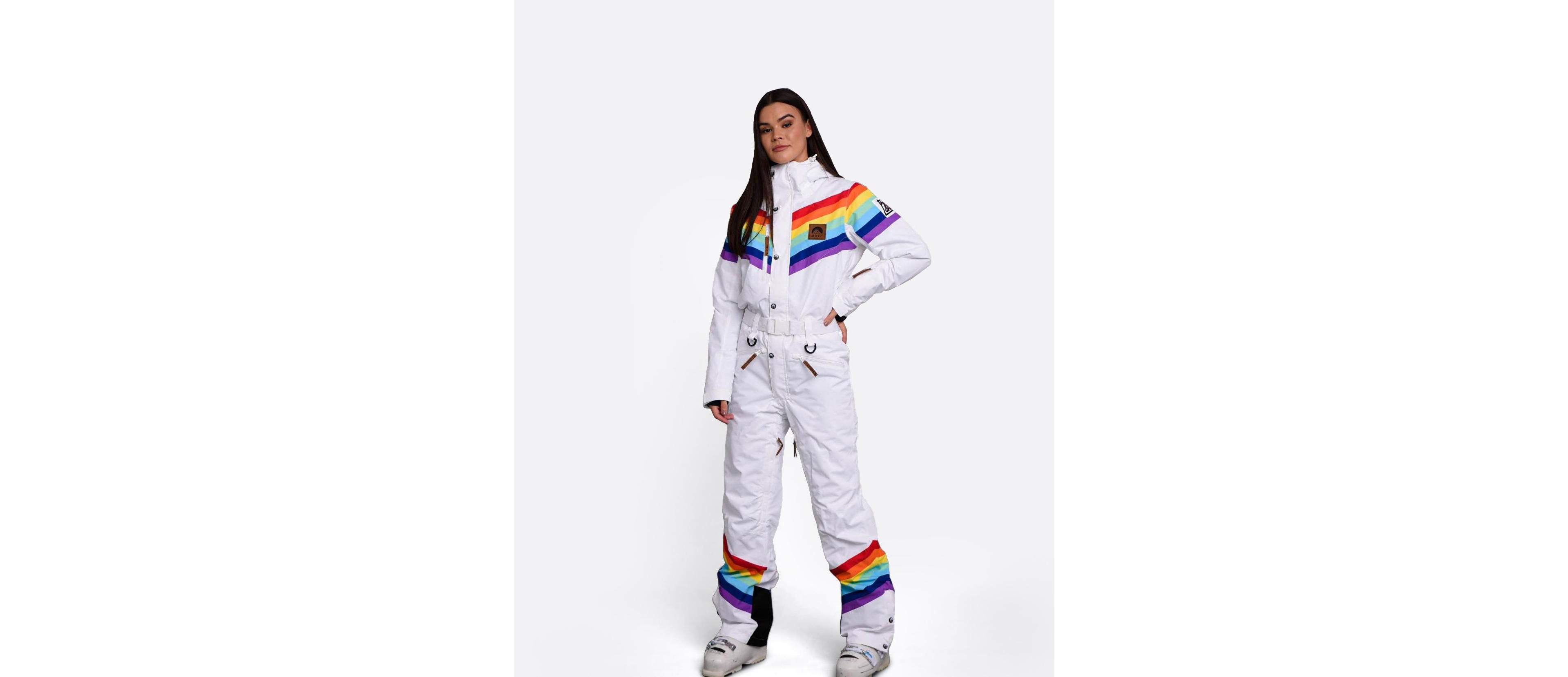 Oosc Women's Rainbow Road Ski Suit