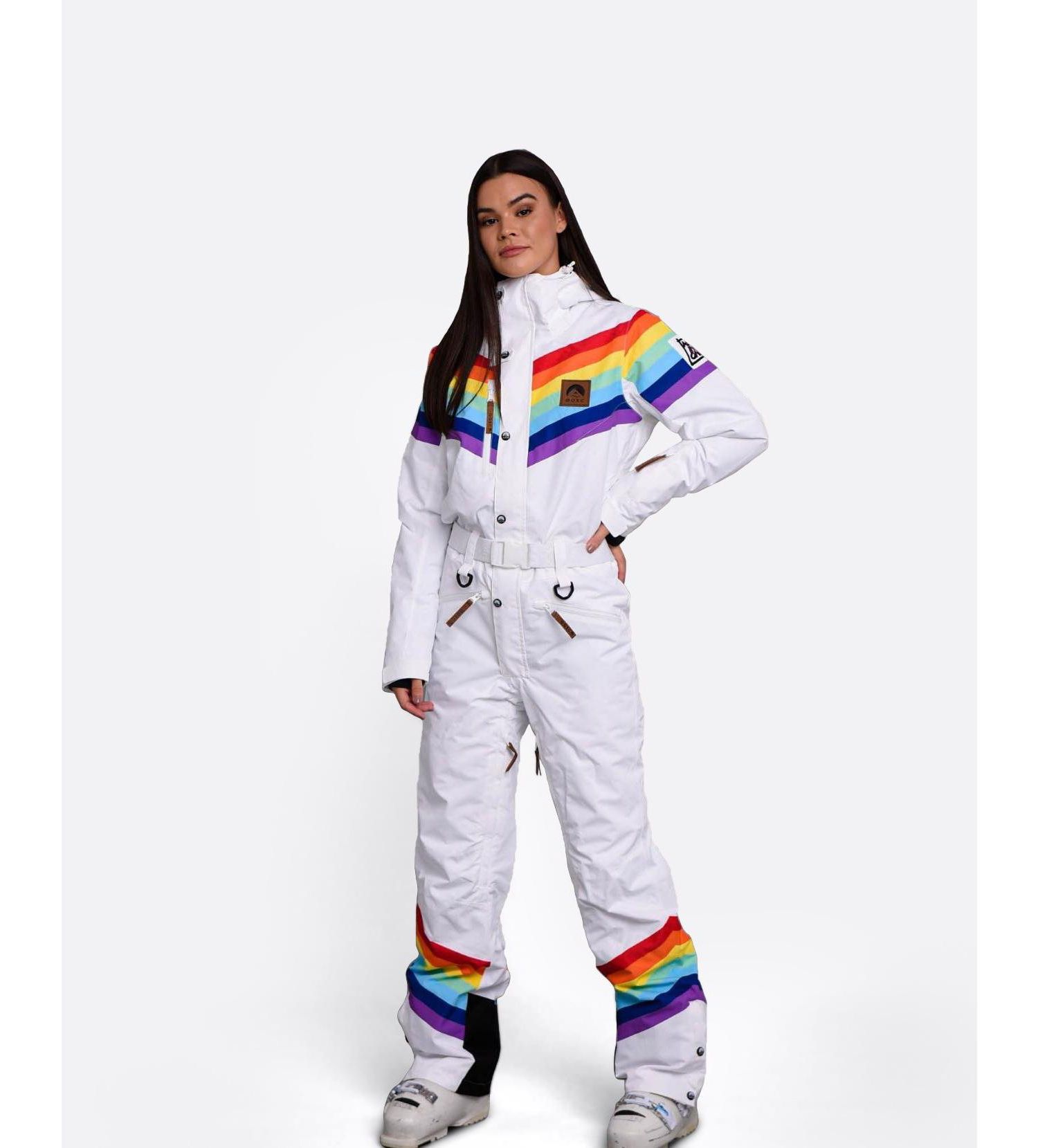 Women's Rainbow Road Ski Suit