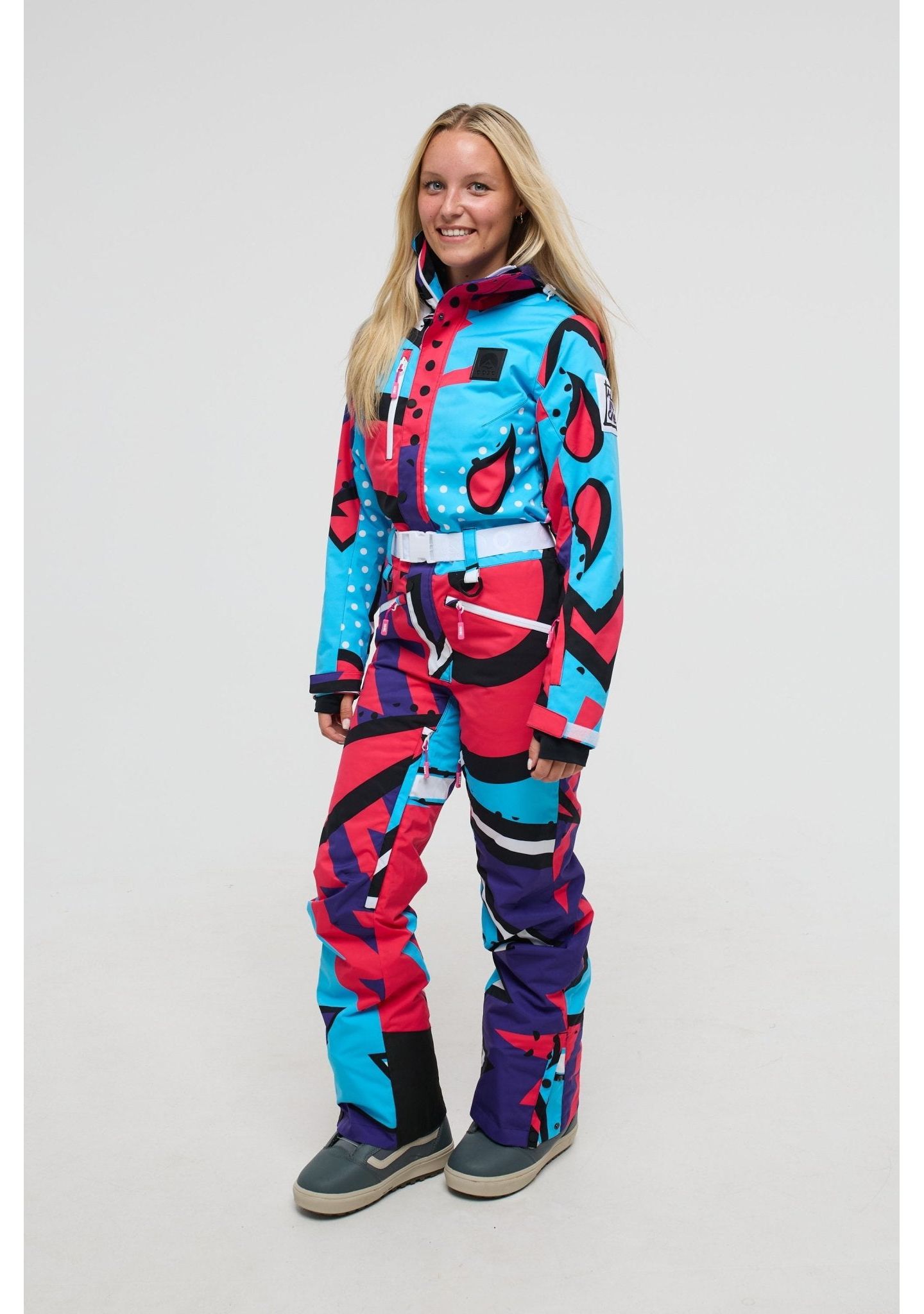 Женские куртки OOSC Fresh Prince Ski Suit, цвет: Разноцветный — фото 2