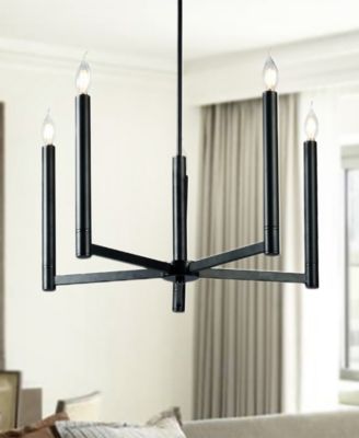 Tayon 24" 5-Light Indoor Chandelier with Light Kit