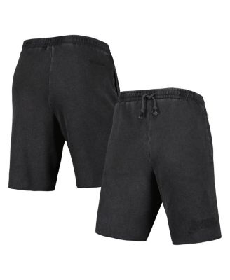 Men's Black Los Angeles Lakers French Terry Tonal Fleece Shorts