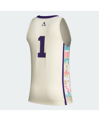 Men's #1 Khaki Alcorn State Braves Honoring Black Excellence Basketball Jersey