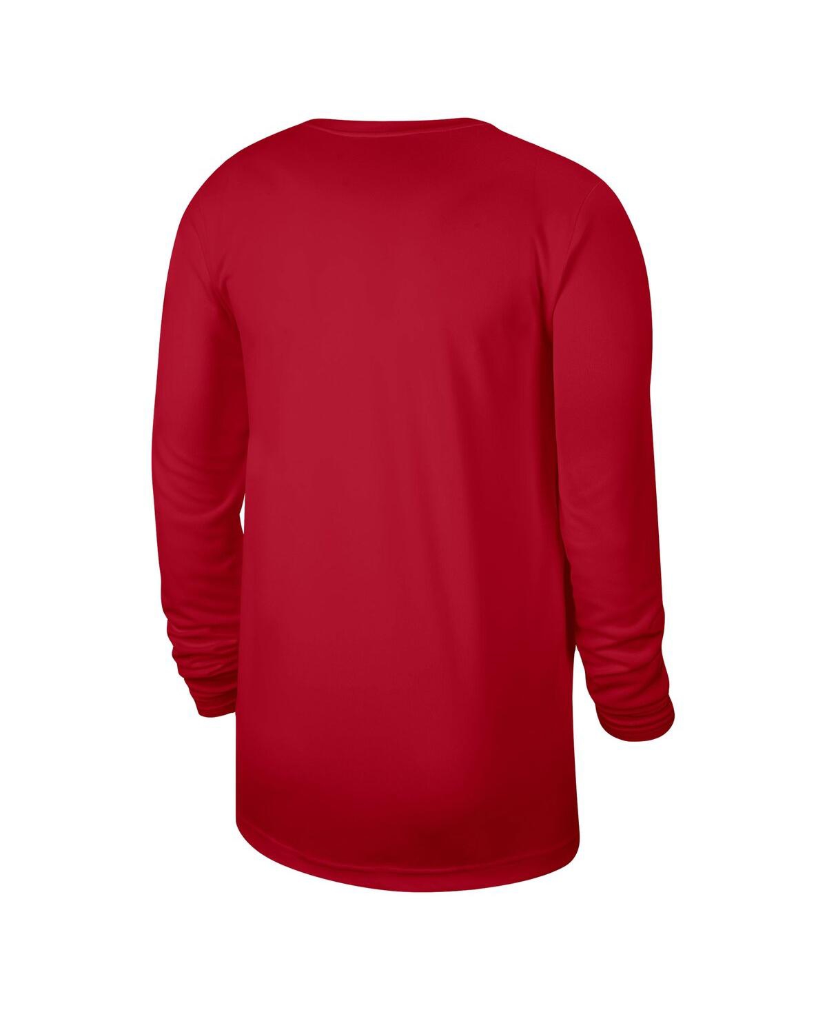 Nike Men's And Women's  Red Atlanta Hawks 2023/24 Legend On-court Practice Long Sleeve T-shirt In Red