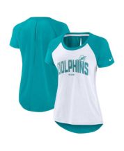 Women's New Era Orange Miami Dolphins 2022 NFL Draft V-Neck T-Shirt