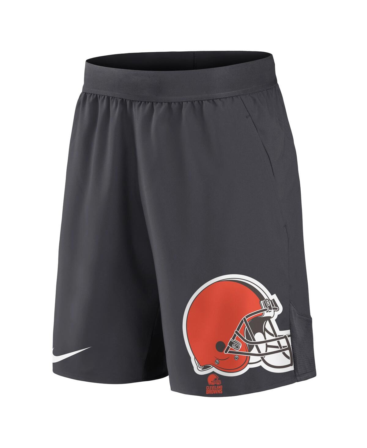 Nike Men's  Anthracite Cleveland Browns Stretch Performance Shorts In Anthracite