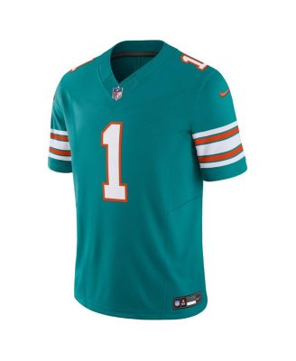 Men's Tua Tagovailoa Aqua Miami Dolphins Alternate Vapor F.U.S.E. Limited Jersey