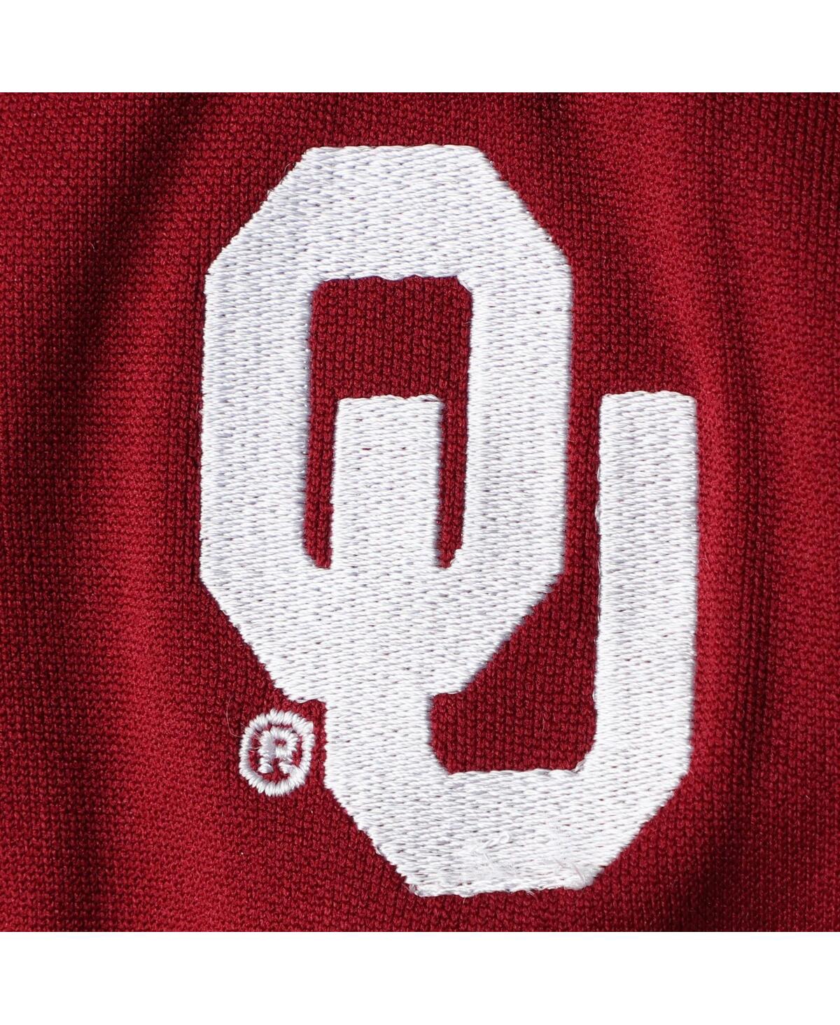 LITTLE KING APPAREL BIG GIRLS CRIMSON OKLAHOMA SOONERS TWO-PIECE CHEER SET 