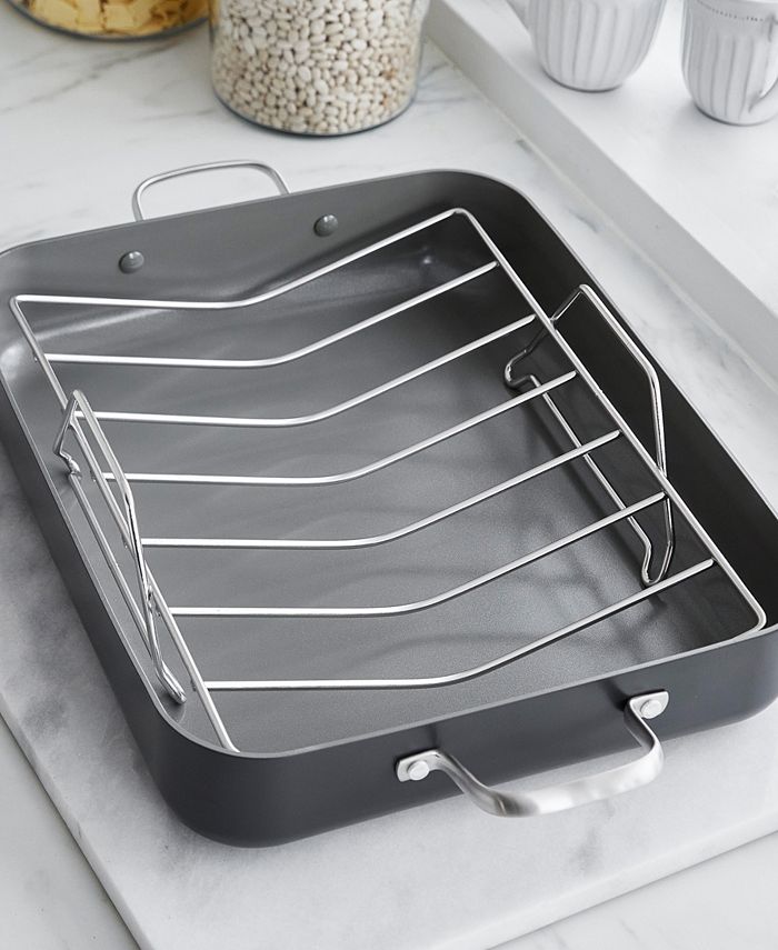 GreenPan Chatham Hard Anodized Healthy Ceramic 13.25" Nonstick Roasting